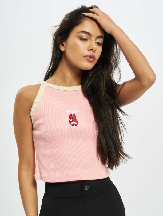 GCDS Tops sans manche My Melody rose